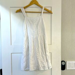 Abercrombie kids size 13/14 white eyelet dress